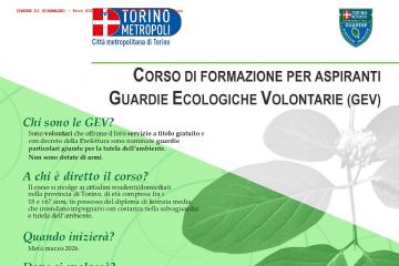 Corso di formazione per Guardie Ecologiche Volontarie